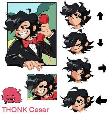 THONK Cesar emote (transition)